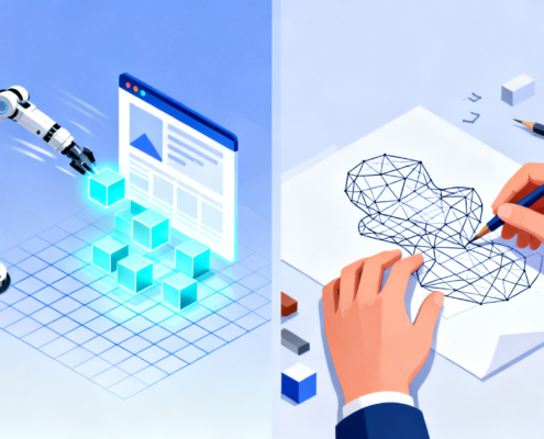Comparación entre herramientas de IA y métodos tradicionales de diseño web